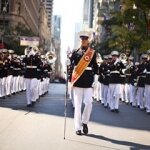 COLUMBUS DAY PARADE NYC 2010 : KICKSTARTS TODAY